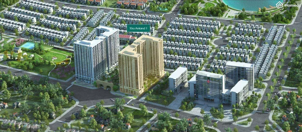 khu phức hợp tích hợp văn phòng và căn hộ