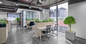 thuê văn phòng ngắn hạn trong khu phức hợp