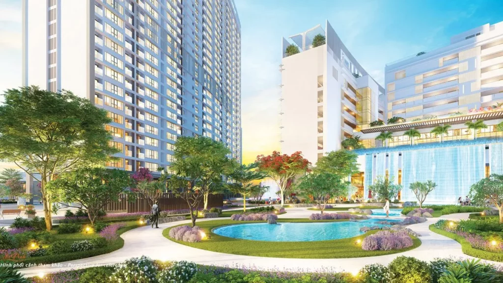 Khu phức hợp thương mại và hệ sinh thái tiện ích