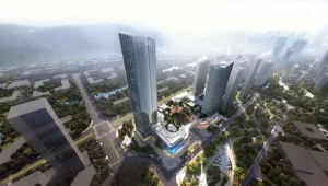 khu phức hợp thương mại hiện đại